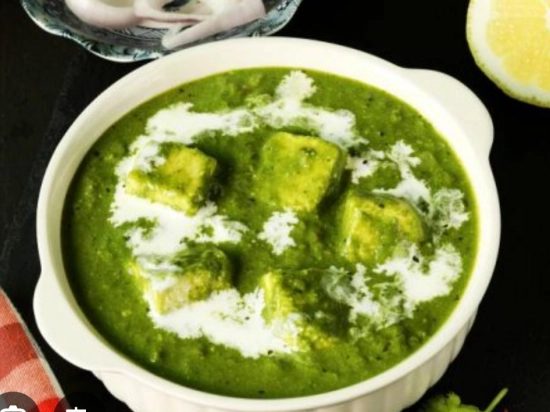 Palak paneer