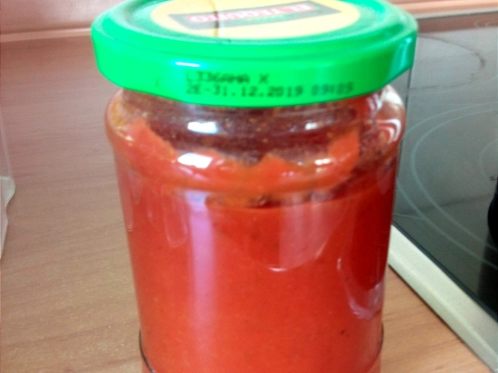Ketchup z cukinii
