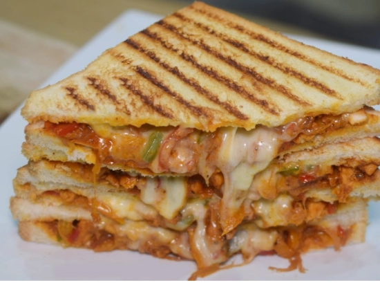 Chicken fajita sandwich