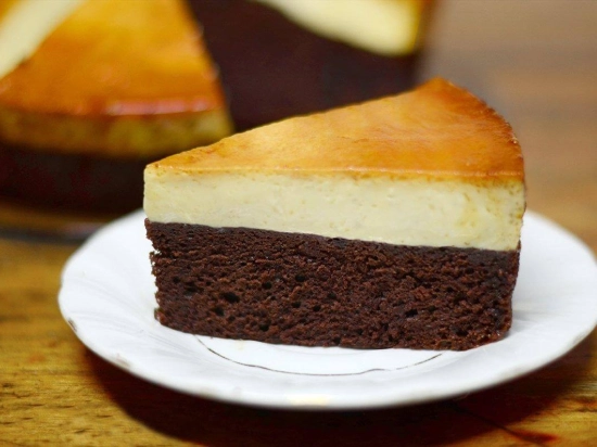 Ciasto Flan z Karmelą 12cm