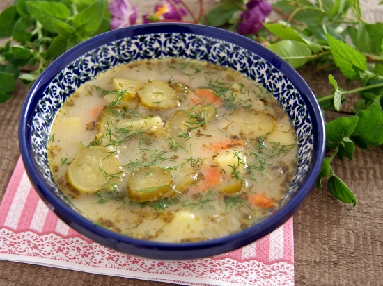zupa ogórkowa