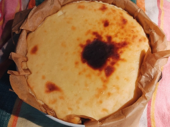 Baskijski tofurnik bez cukru