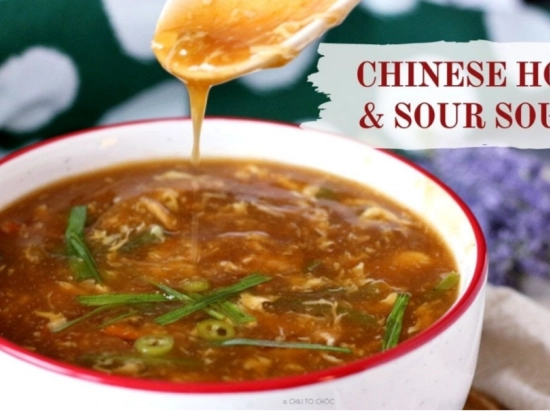 Chicken hot and sour soup