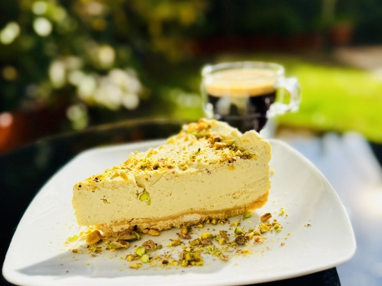 Sogno di Pistacchio – Sernik Pistacjowy z Białą Czekoladą