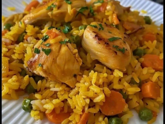 Rice with chicken