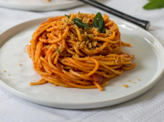 Spaghetti arrabiata
