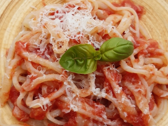 spaghetti all'aglione