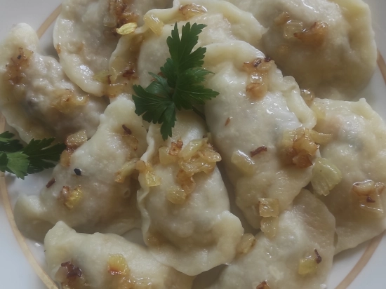 Pierogi z kapustą i grzybami