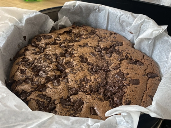 Wilgotne bardzo czekoladowe brownie