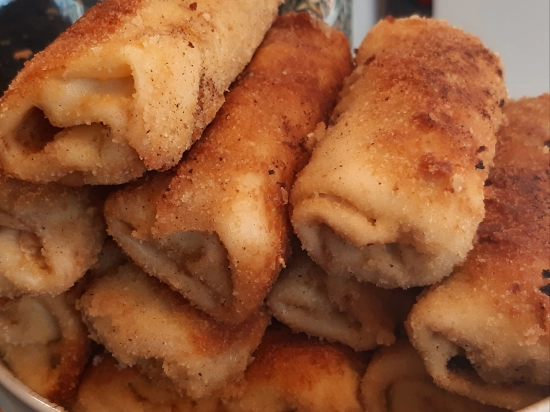 Krokiety z kapustą i pieczarkami (2 sztuki)
