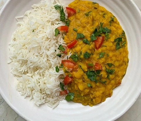 Dal with rice
