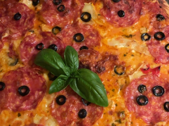 Pizza salami