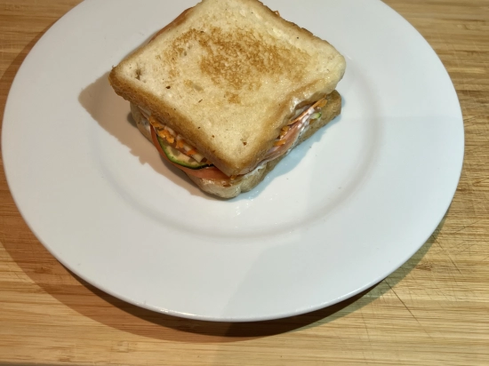 Incredibly delicious sandwich