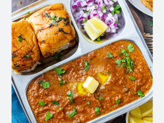 Pav bhaji ( 2 pav)