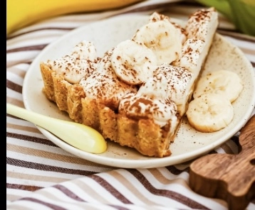 Tarta bananowa z budyniem