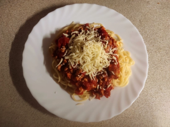 Spaghetti bolognese
