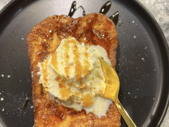 Cinnamon and Vanilla Brioche Toast