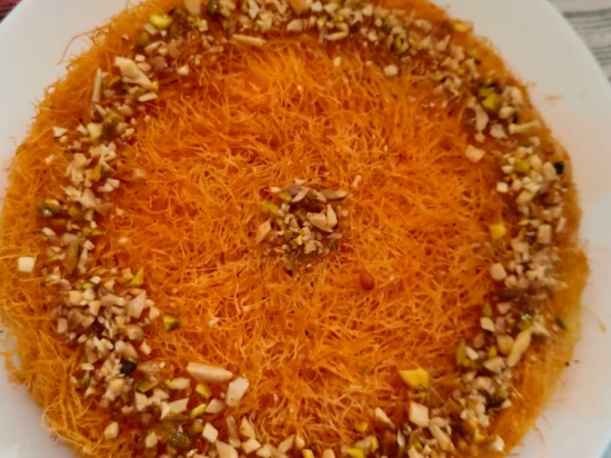 Kunafa - traditional Middle Eastern dessert!