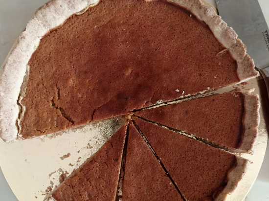 Tarta dyniowa na palonym maśle
