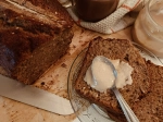 Bananowy chlebek z miso na mące orkiszowej