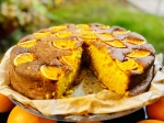 Golden Orange – Ciasto Pomarańczowe z Kurkumą