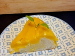 Odwrócone ciasto kokosowe z mango