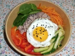Bibimbap z wierpzowiną