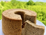 Black tea chiffon cake
