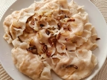 Pierogi ruskie z boczkiem