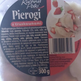 Pierogi z Truskawkami 300g