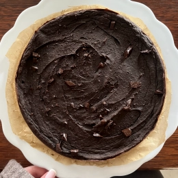brownie z batatów