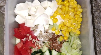 LunchBoX z mozzarellą to ponad 21g białka